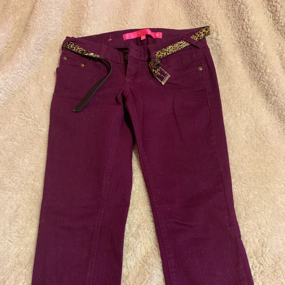 Denim Couture Jeans with belt